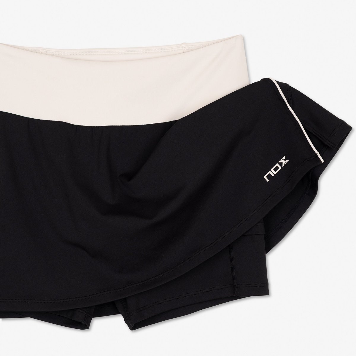 Falda Mujer PRO Jet Black/Snowy - NOXFaldas
