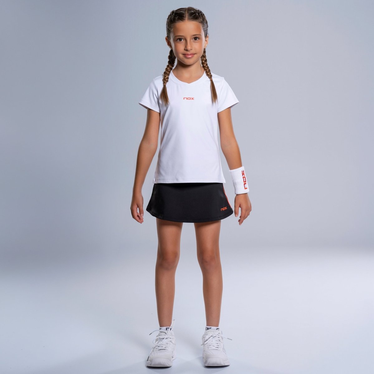 Falda Niña TEAM Black - NOXFaldas