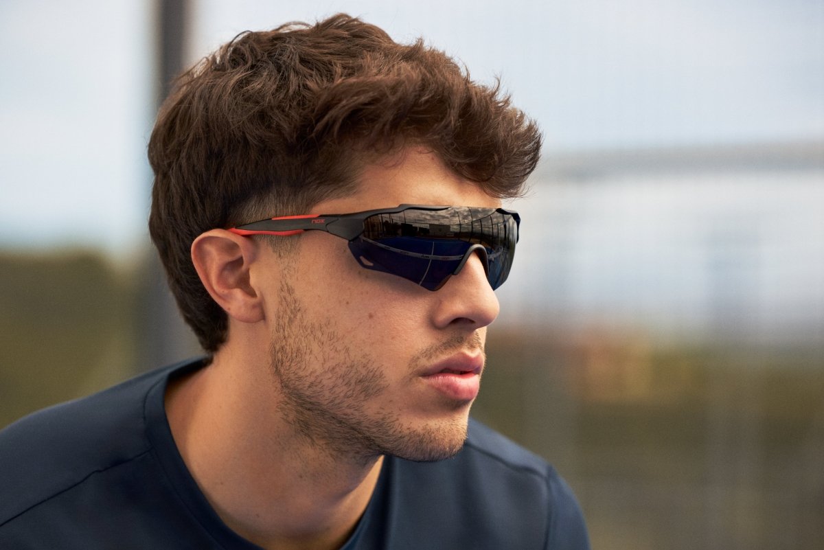 Gafas Deportivas NOX/MO COPPI Nerbo Negro/Rojo - NOXAccesorios NOX para pádel y tenisGafas Deportivas