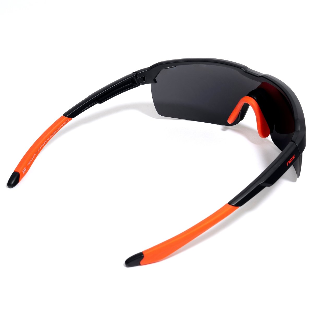 Gafas Deportivas NOX/MO FIGNON Tempo Negro/Rojo - NOXAccesorios NOX para pádel y tenisGafas Deportivas