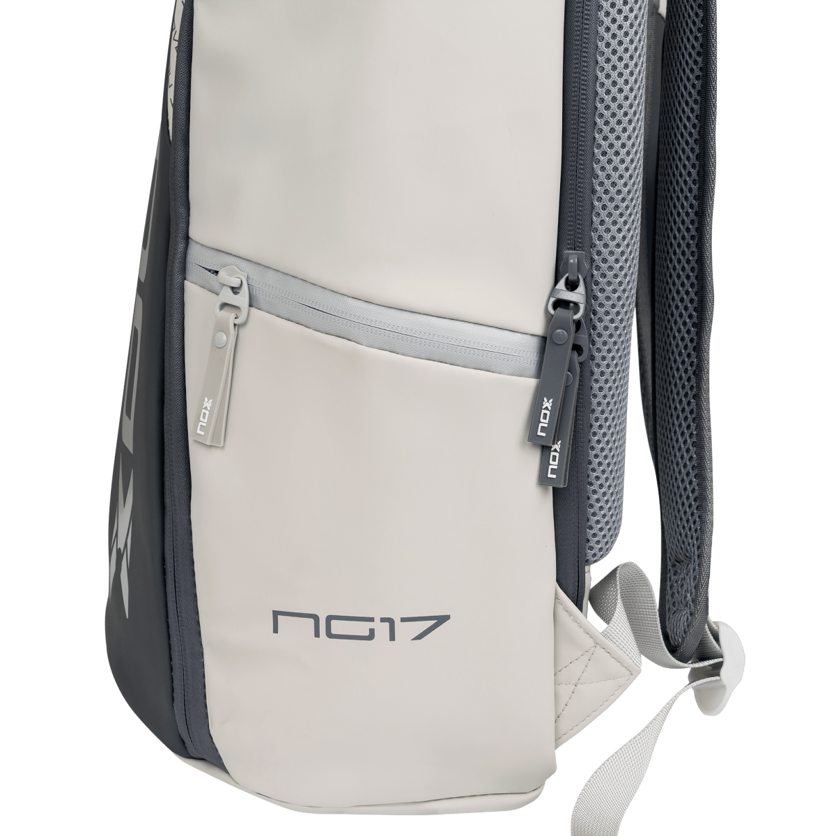Mochila Beach NG17 STREET Black/White - NOXMochilas Beach Tennis