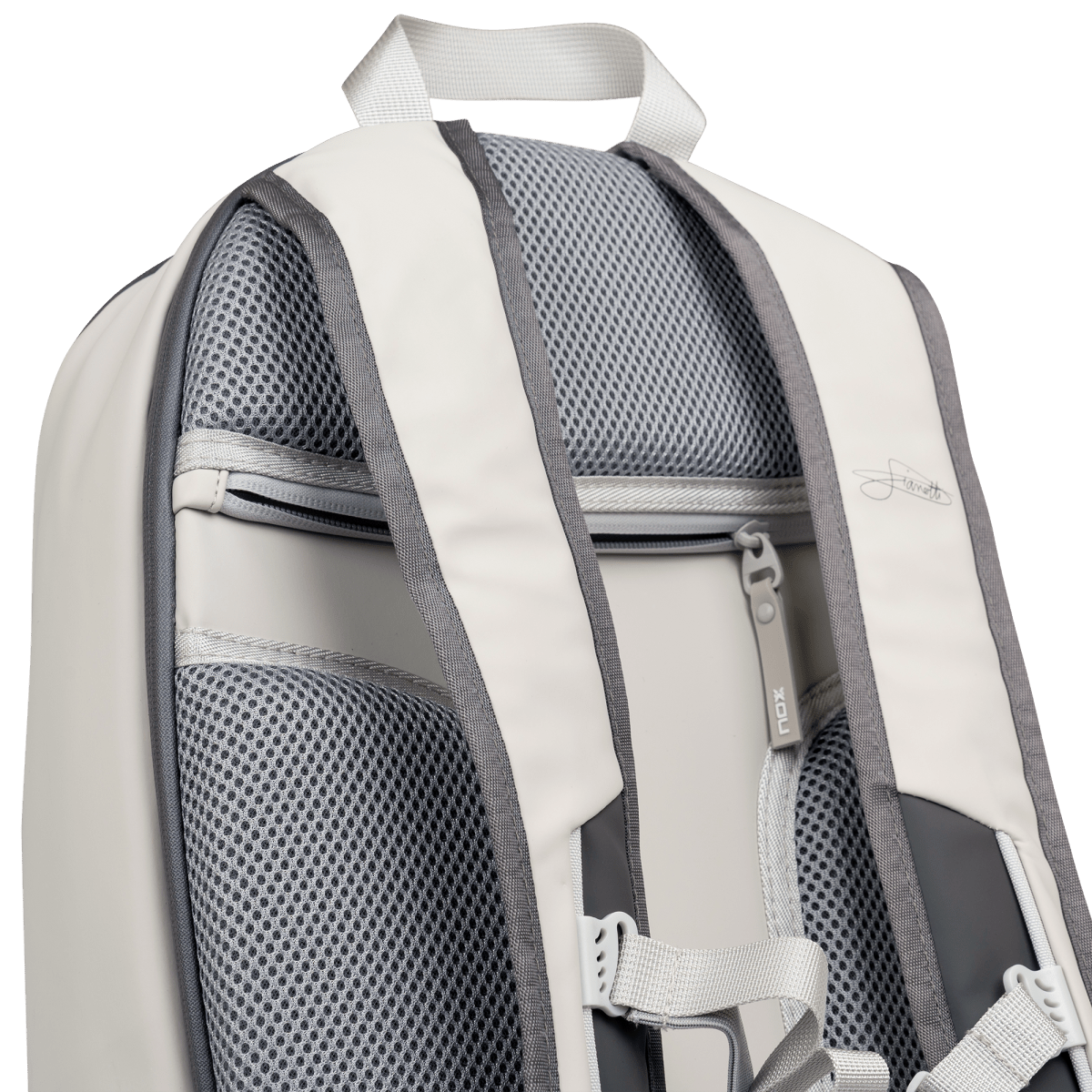 Mochila Beach NG17 STREET Black/White - NOXMochilas Beach Tennis