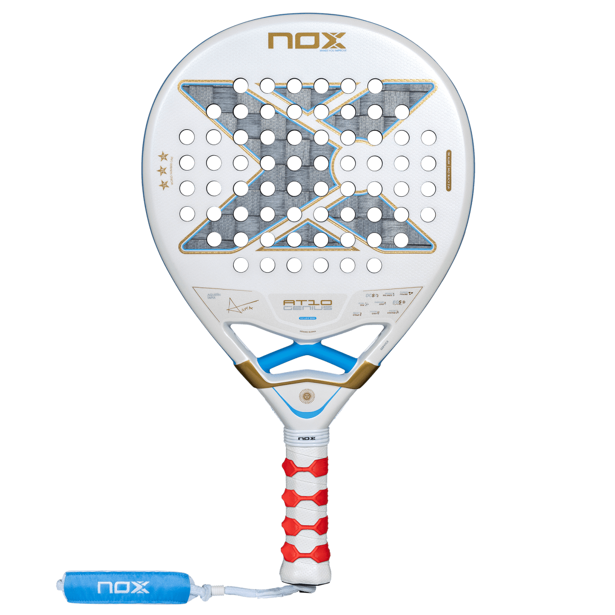 Pala AT10 Genius 18K Alum Buenos Aires Exclusive Edition - NOXexclusivaPalas Exclusivas