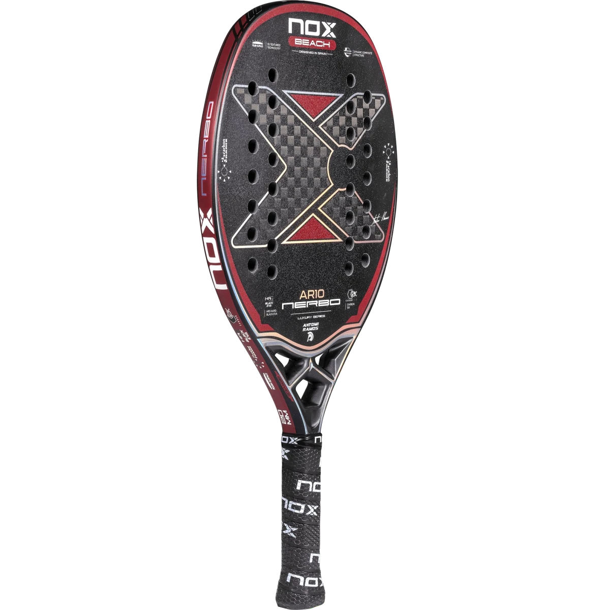 Pala de tenis playa AR10 NERBO 2022 - NOX2022Palas Beach Tennis