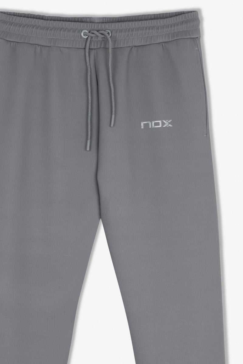 Pantalón deportivo hombre TEAM gris luna - NOXhombrePantalones