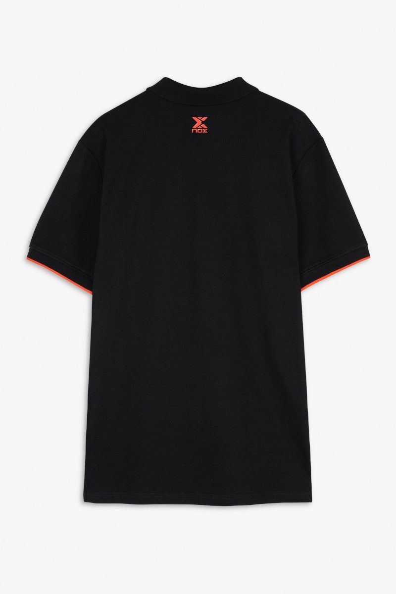 Polo CORP negro para hombre - NOXhombrePolo