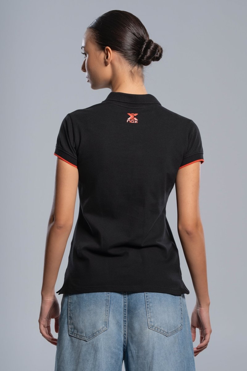 Polo CORP negro para mujer - NOXmujerPolo