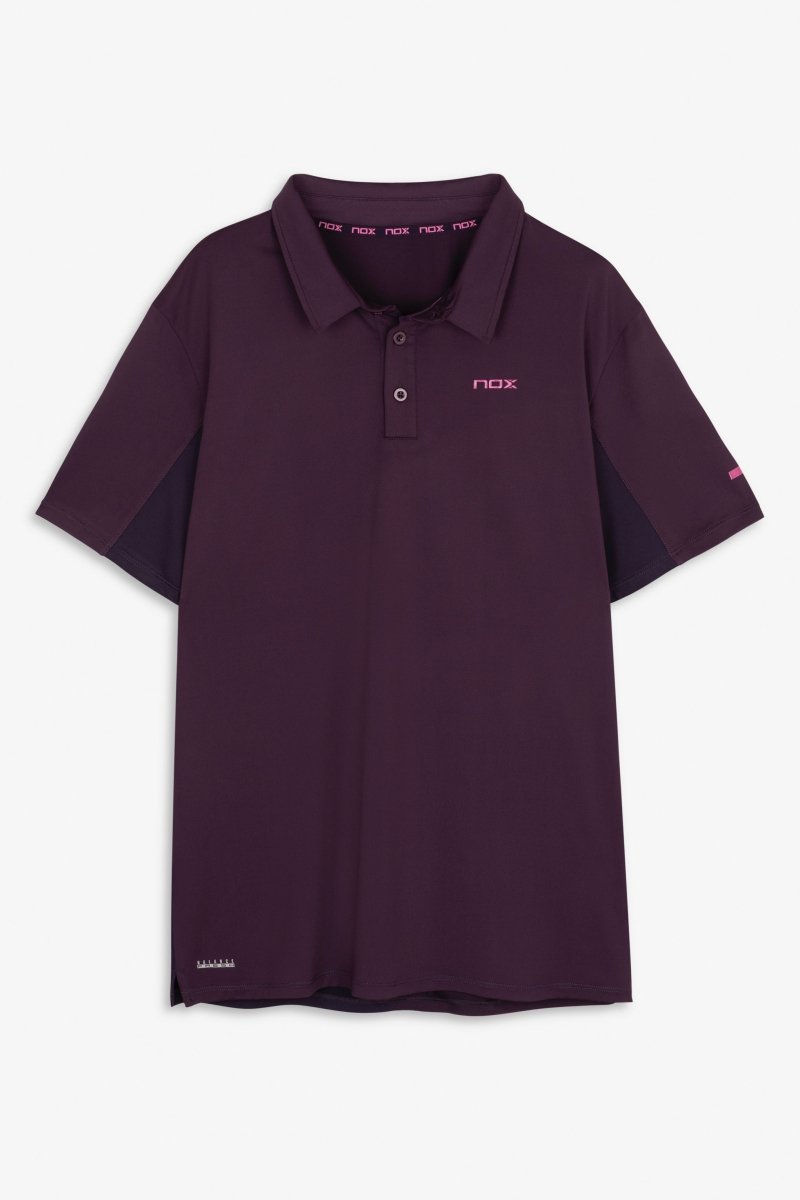 Polo Hombre PRO Deep Purple - NOXfw25Polo