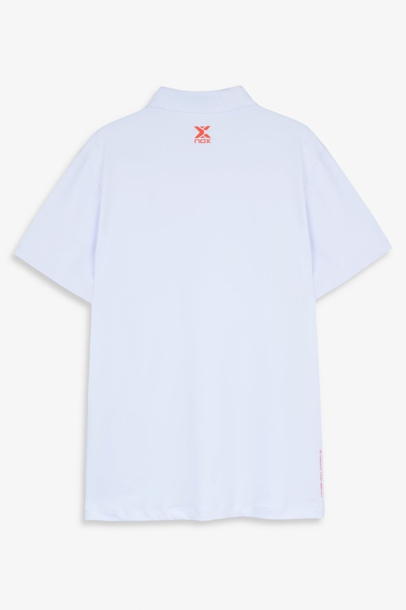Polo Hombre TEAM Blanco - NOXhombrePolo
