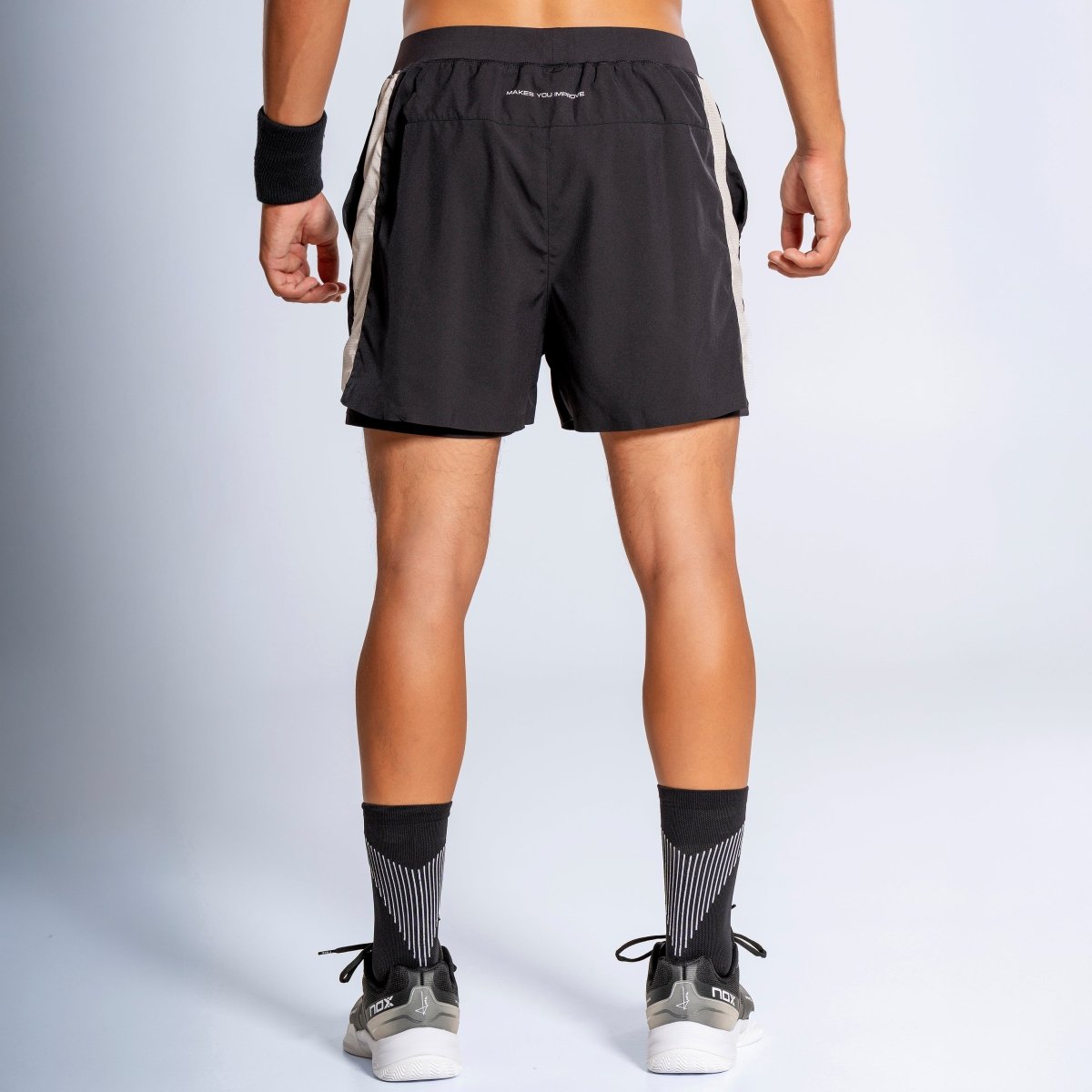 Short Hombre PRO Jet Black/Snowy - NOXShorts