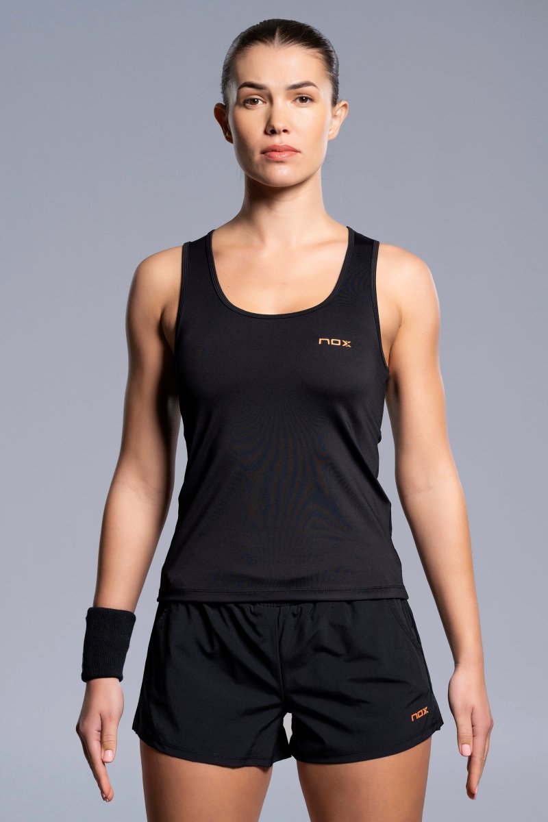 Short Mujer TEAM Negro - NOXmujerShorts