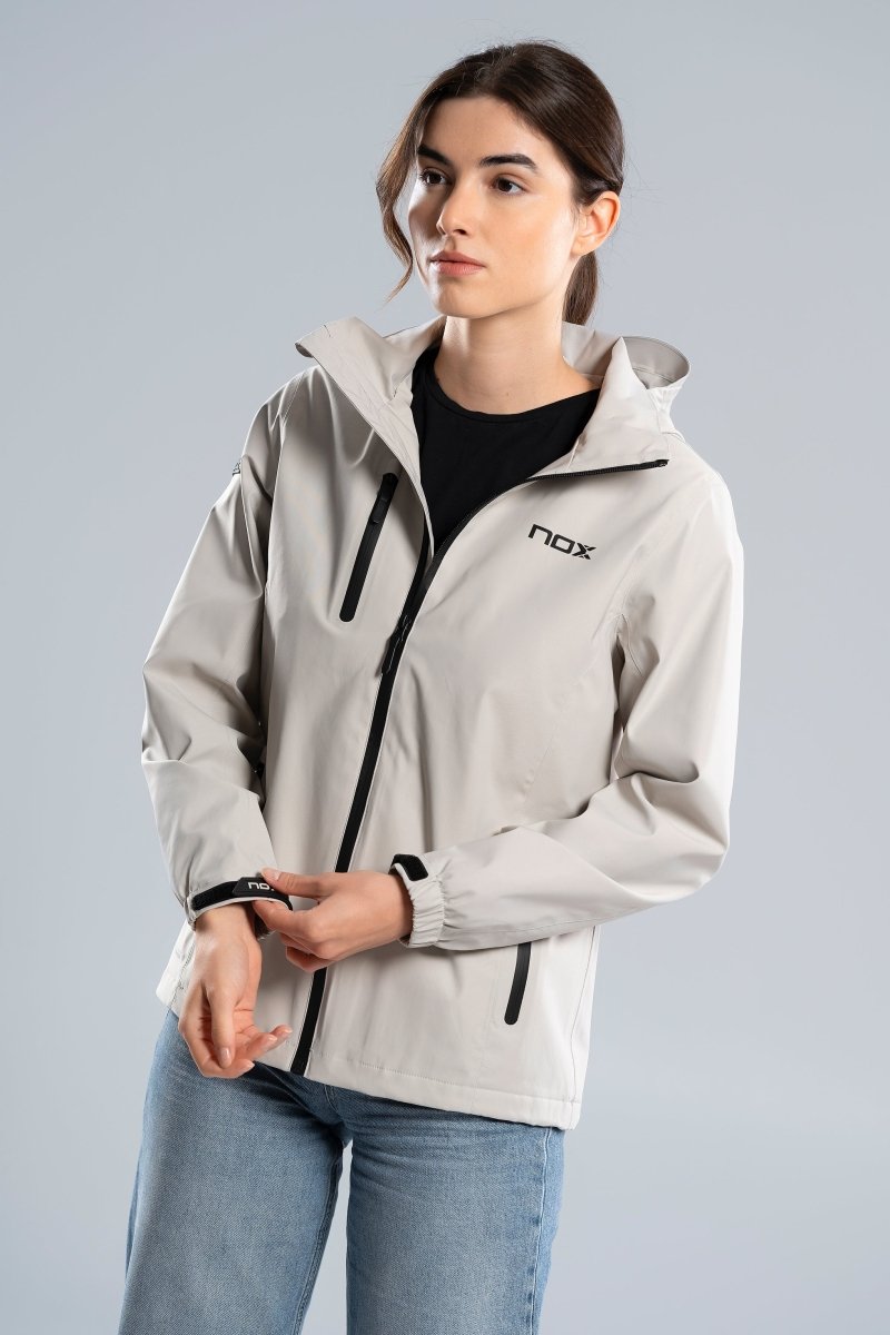 SOFTSHELL MUJER TEAM PALE GREY - NOXSoftshells
