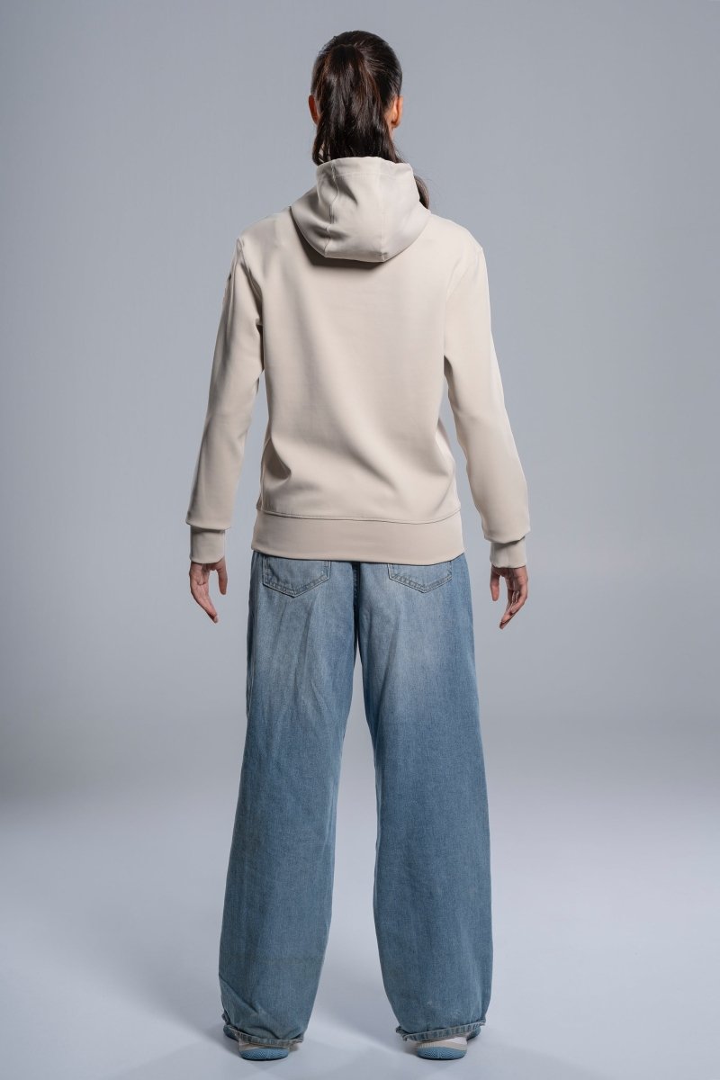 Sudadera STREET Oat Cream para mujer - NOXmujerSudaderas