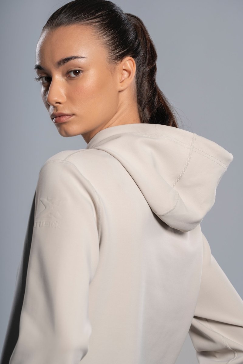 Sudadera STREET Oat Cream para mujer - NOXmujerSudaderas