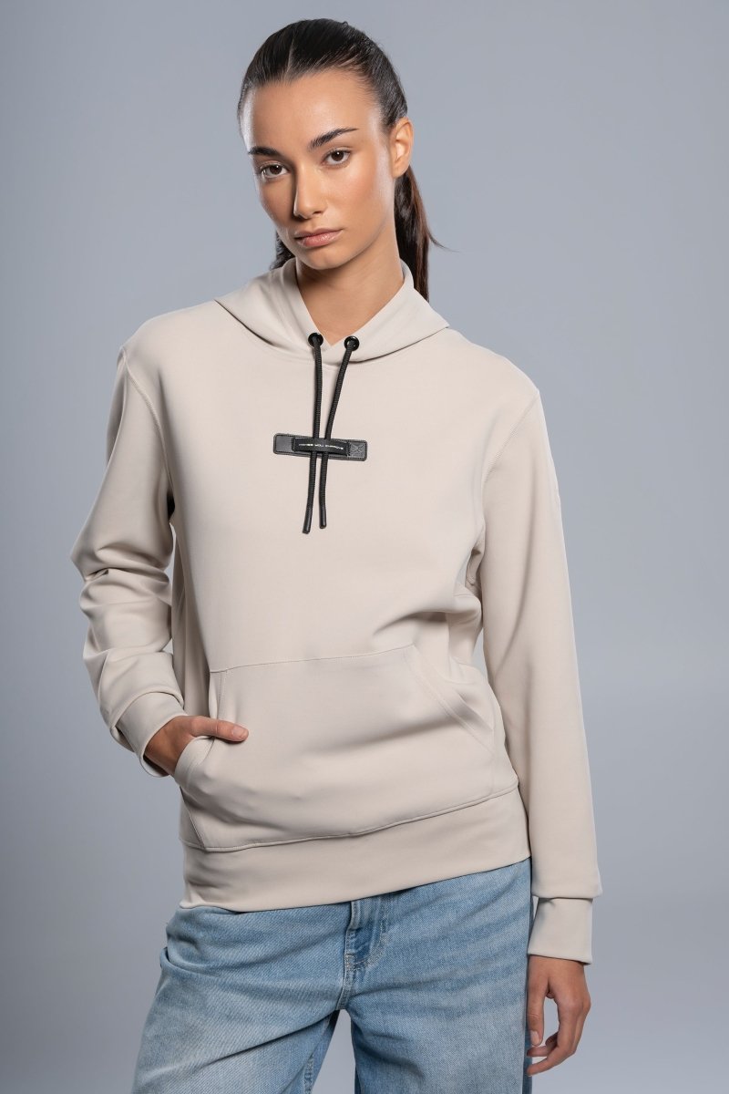 Sudadera STREET Oat Cream para mujer - NOXmujerSudaderas