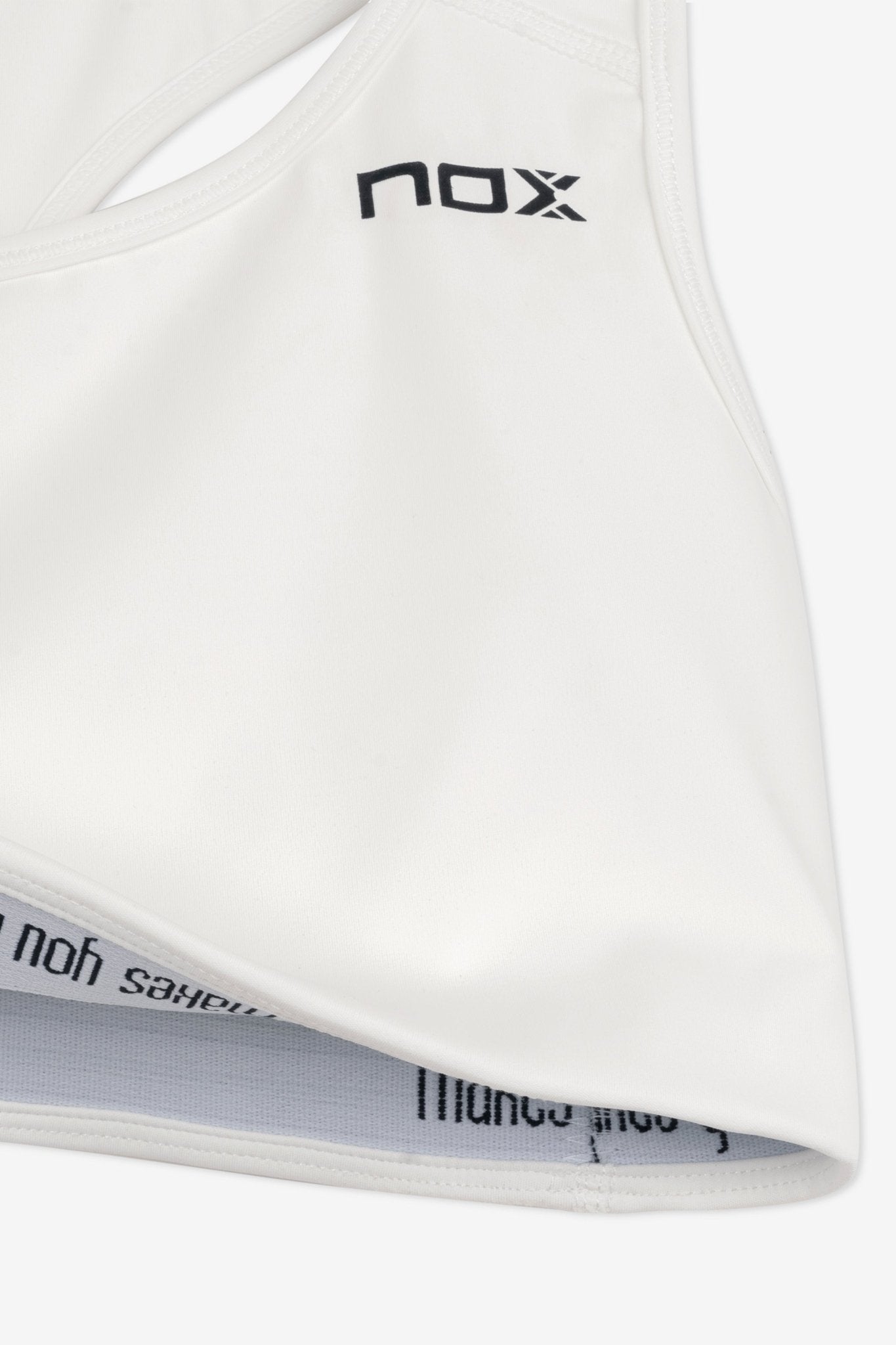 Sujetador deportivo mujer PRO blanco - NOX2024sujetador deportivo