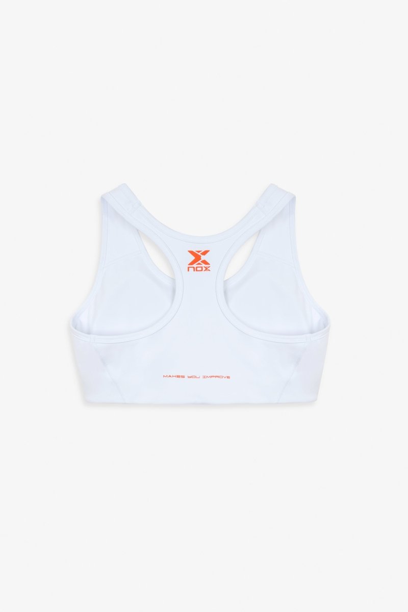 Sujetador Mujer TEAM Blanco - NOXmujersujetador deportivo
