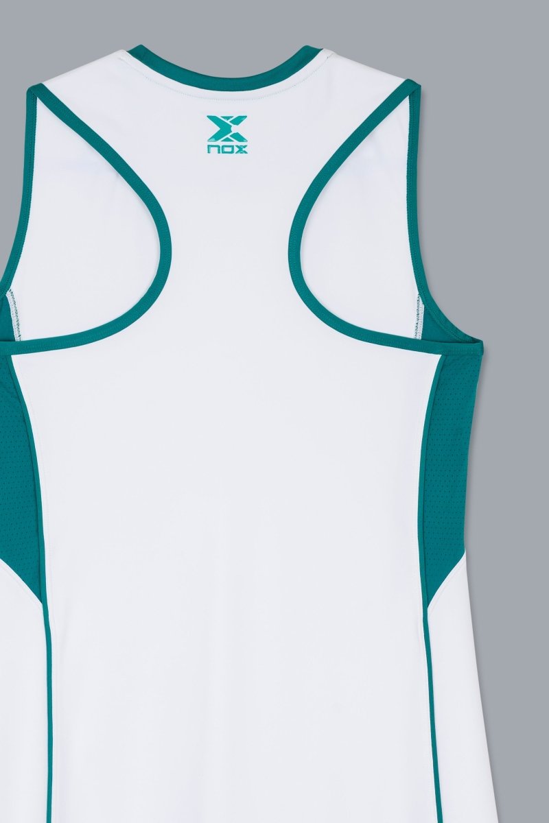 Vestido Mujer PRO White/Ivy Green - NOXmujerVestido deportivo
