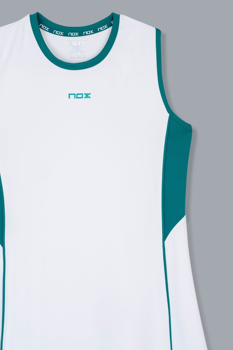 Vestido Mujer PRO White/Ivy Green - NOXmujerVestido deportivo