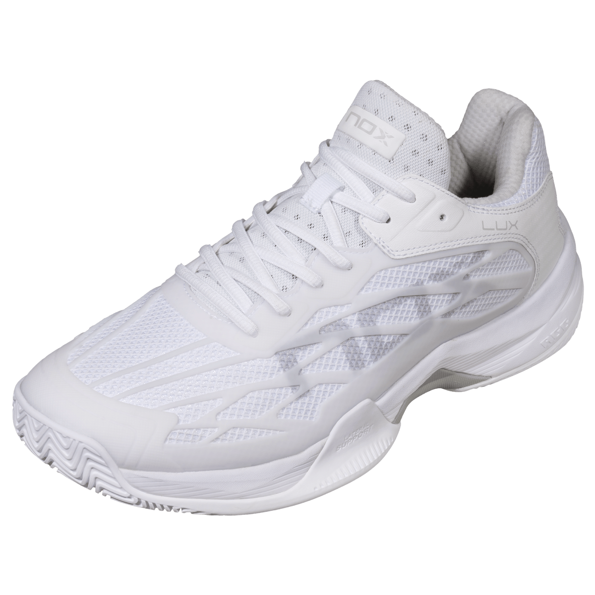 Zapatillas de Pádel AT10 LUX Blanco/Gris - NOX2026Zapatillas