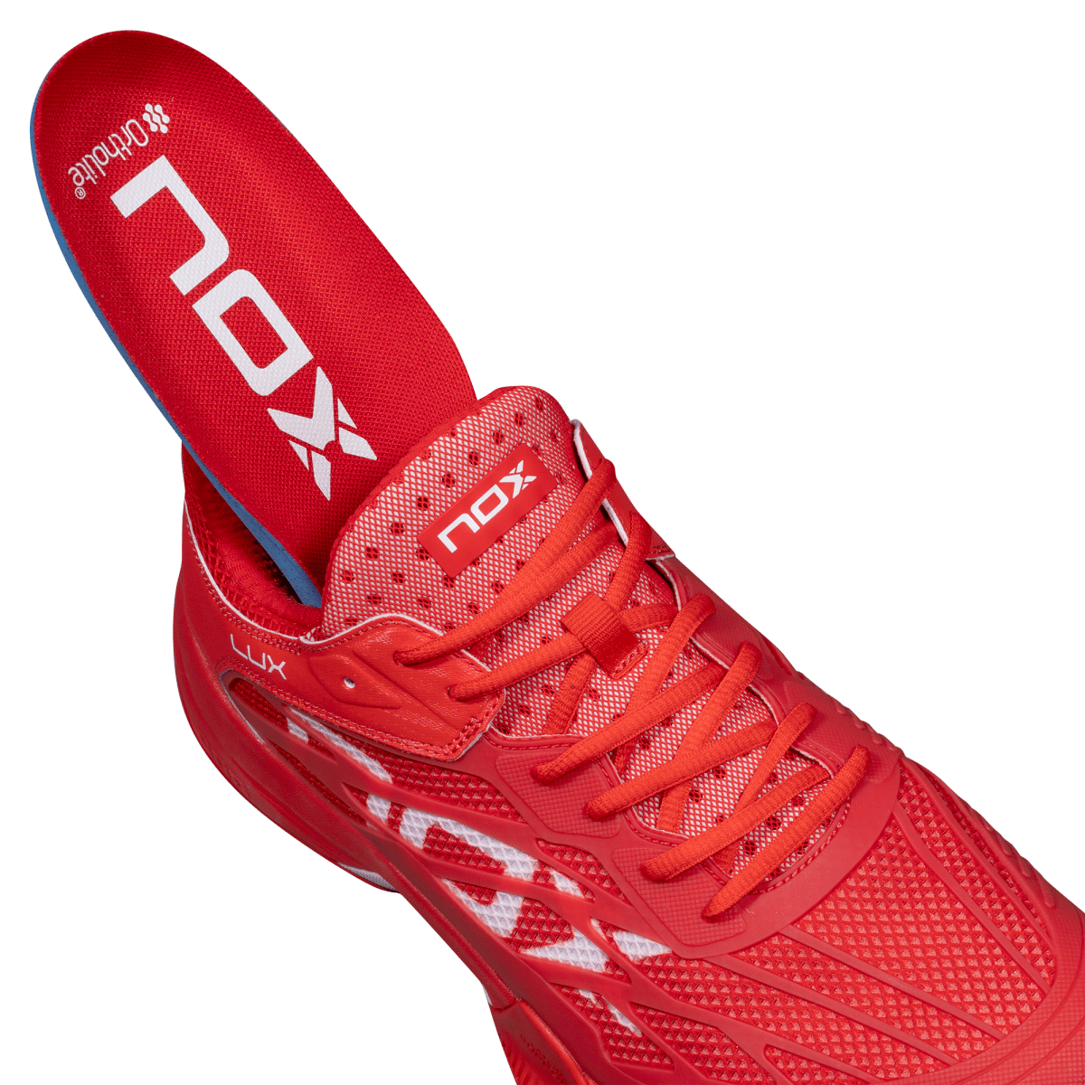 Zapatillas de Pádel AT10 LUXURY Rojo - NOXat10luxZapatillas