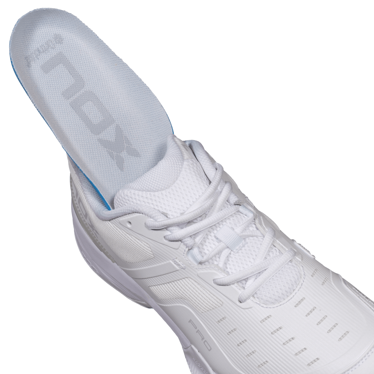 Zapatillas de Pádel AT10 PRO Blanco/Gris - NOX2026Zapatillas