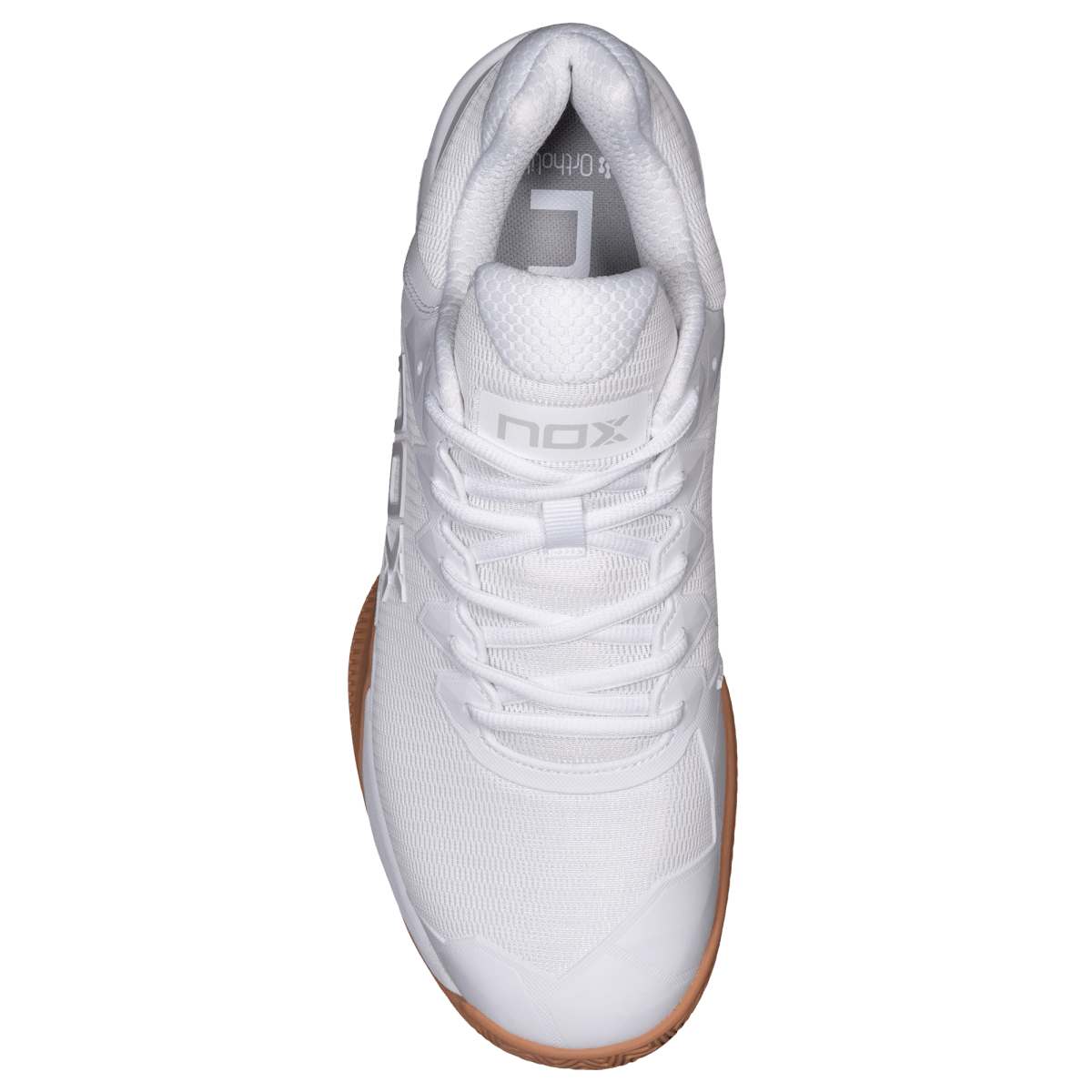 Zapatillas de Pádel ML10 HEXA Blanco/Suela Caramelo - NOX2026Zapatillas