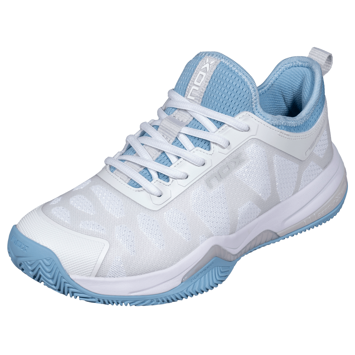 Zapatillas de Pádel NERBO Blanco/Azul Atardecer - NOX2026Zapatillas