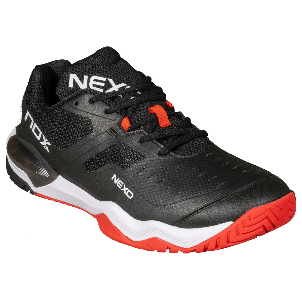 Zapatillas de Pickleball LUX NEXO Negro/Rojo Lava - NOXpickleballZapatillas Pickleball