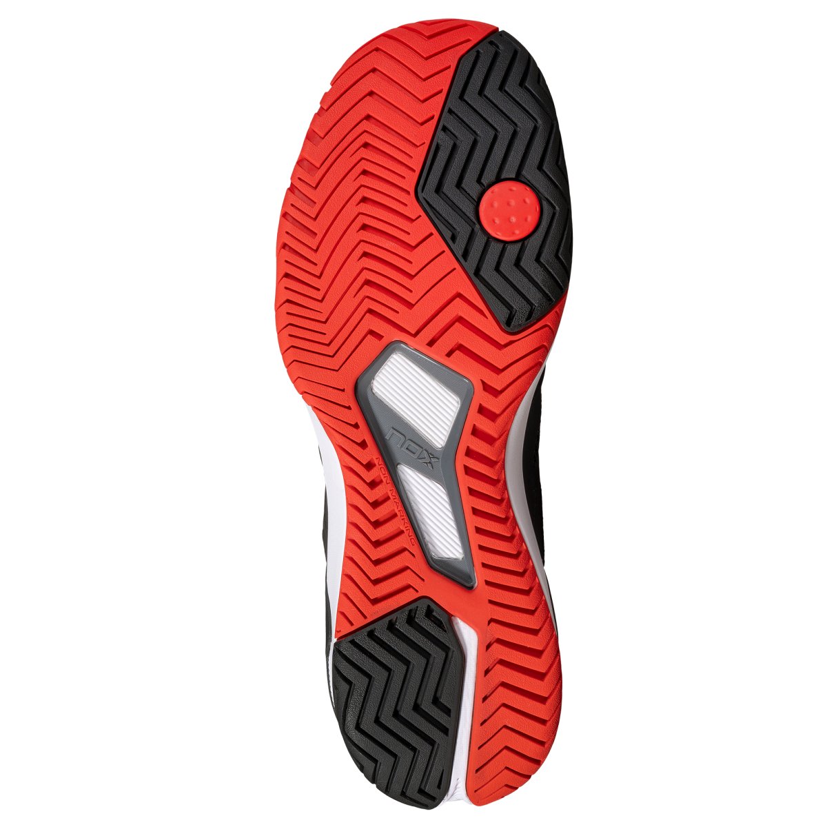 Zapatillas de Pickleball LUX NEXO Negro/Rojo Lava - NOXpickleballZapatillas Pickleball