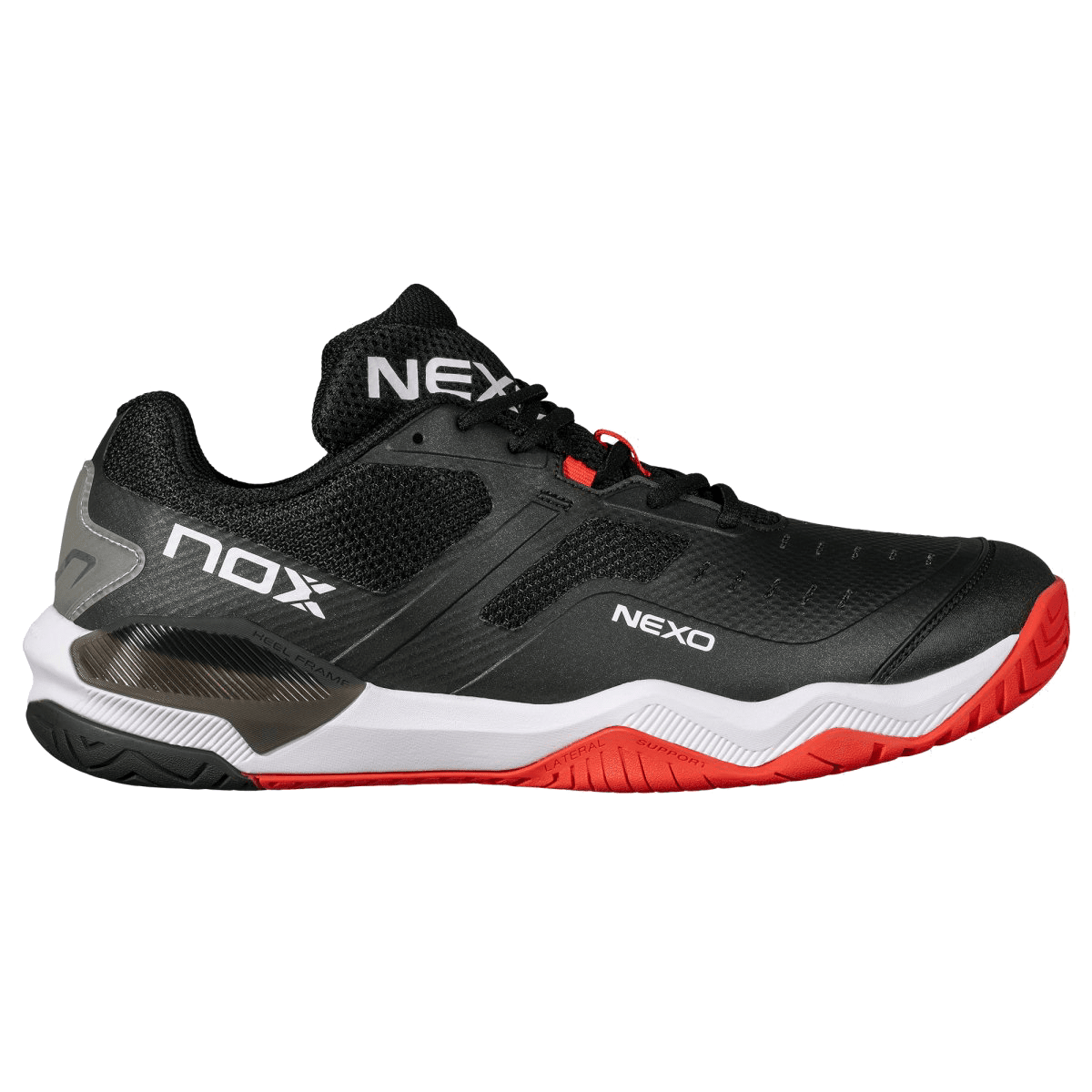 Zapatillas de Pickleball LUX NEXO Negro/Rojo Lava - NOXAllZapatillas Pickleball