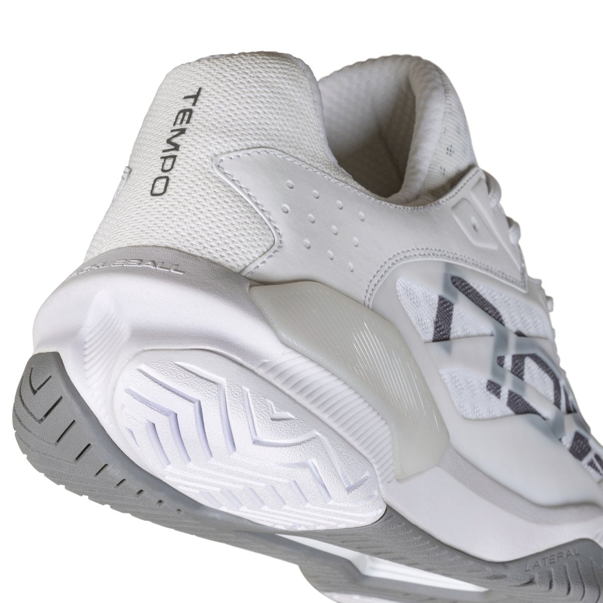 Zapatillas de Pickleball LUX TEMPO Blanco/Gris - NOXpickleballZapatillas Pickleball