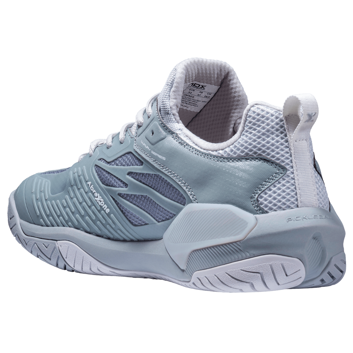 Zapatillas de Pickleball LUX TEMPO Ultimate Grey/White - NOXZapatillas Pickleball
