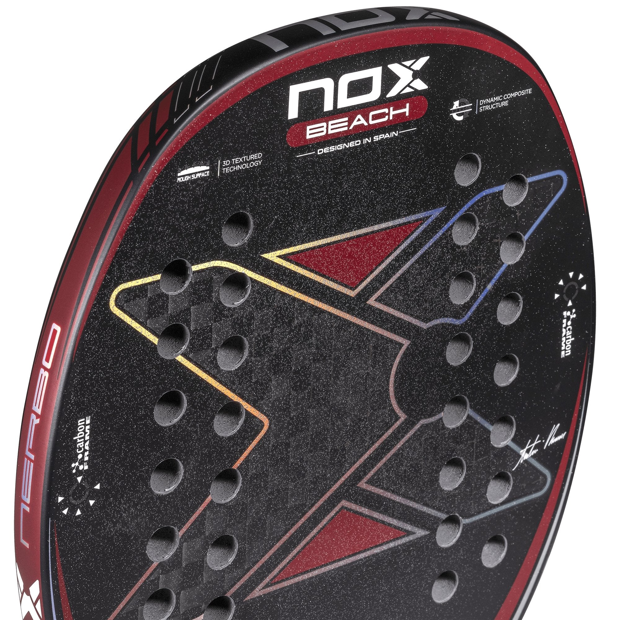 Pala de tenis playa AR10 NERBO 2022 - NOX2022Palas Beach Tennis