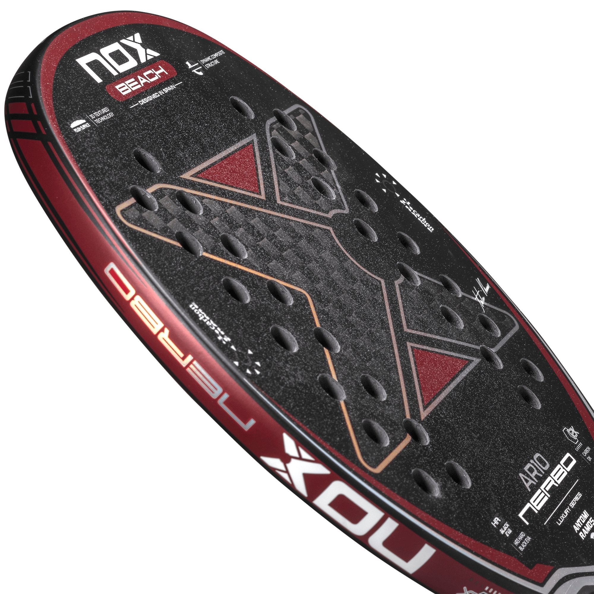 Pala de tenis playa AR10 NERBO 2022 - NOX2022Palas Beach Tennis