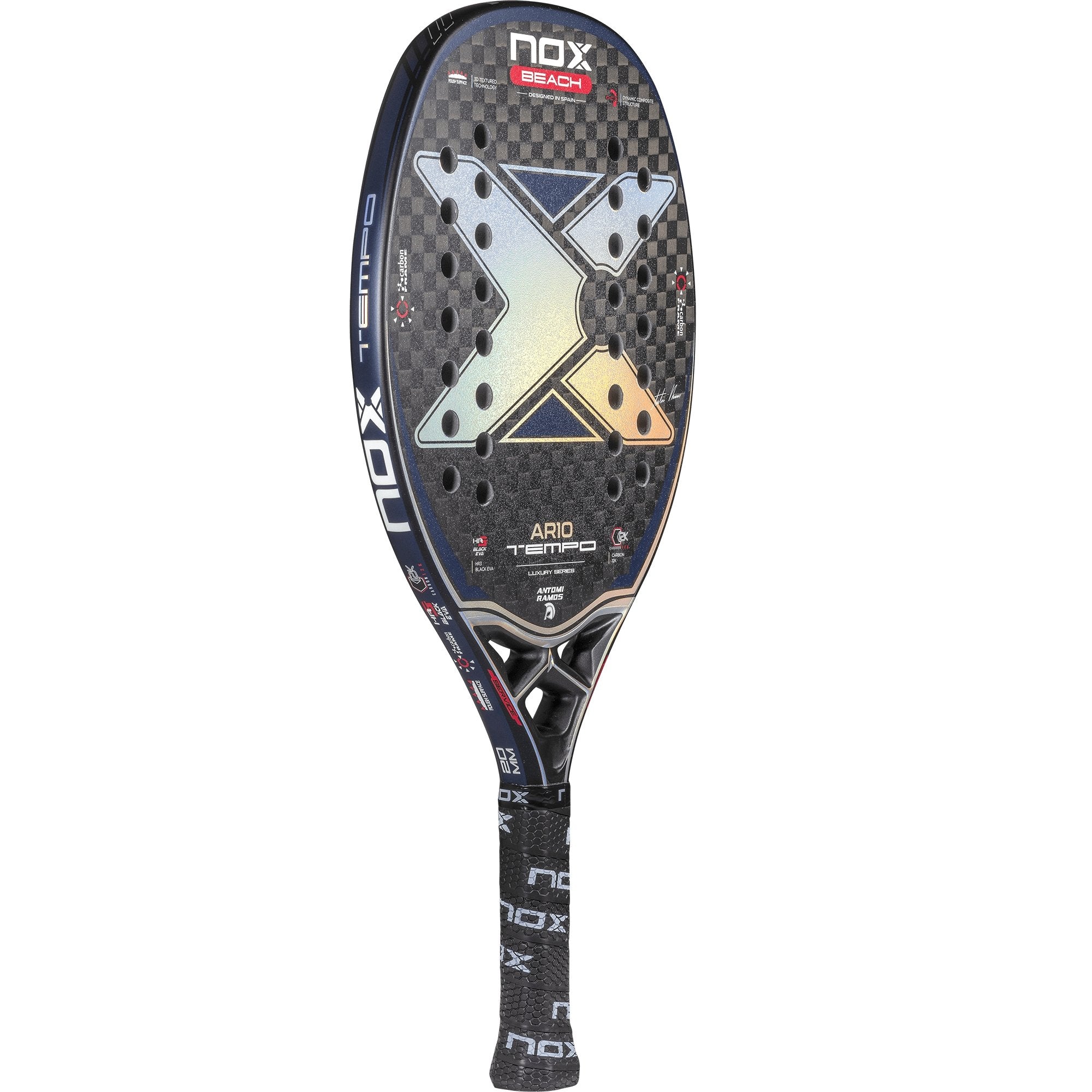 Pala de beach tennis AR10 TEMPO 2022 - NOX2022Palas Beach Tennis