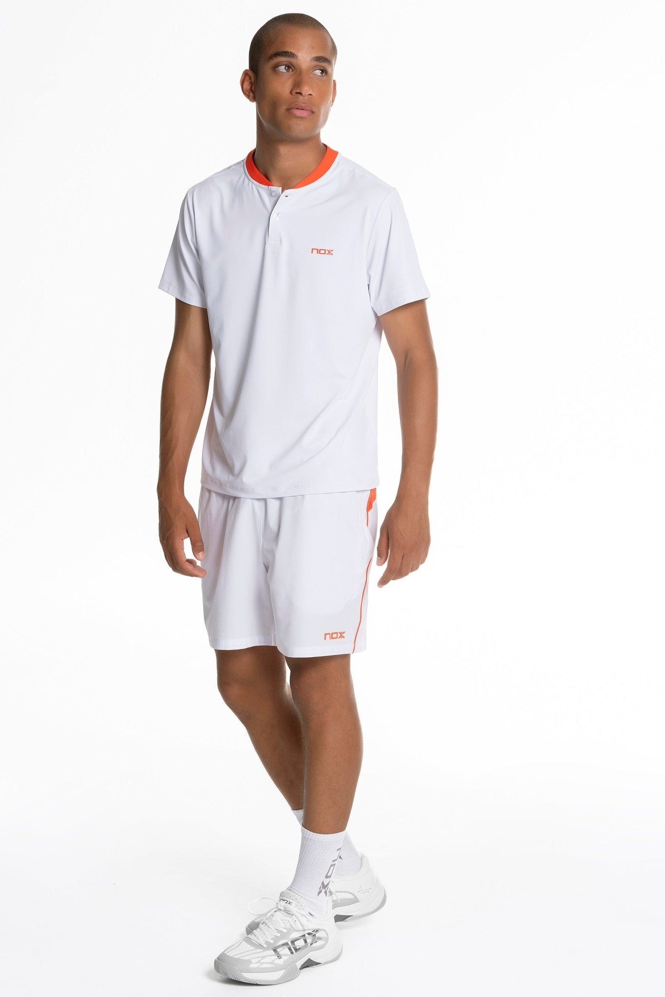 Pantalón de Pádel Hombre TEAM blanco - NOXpadelShorts
