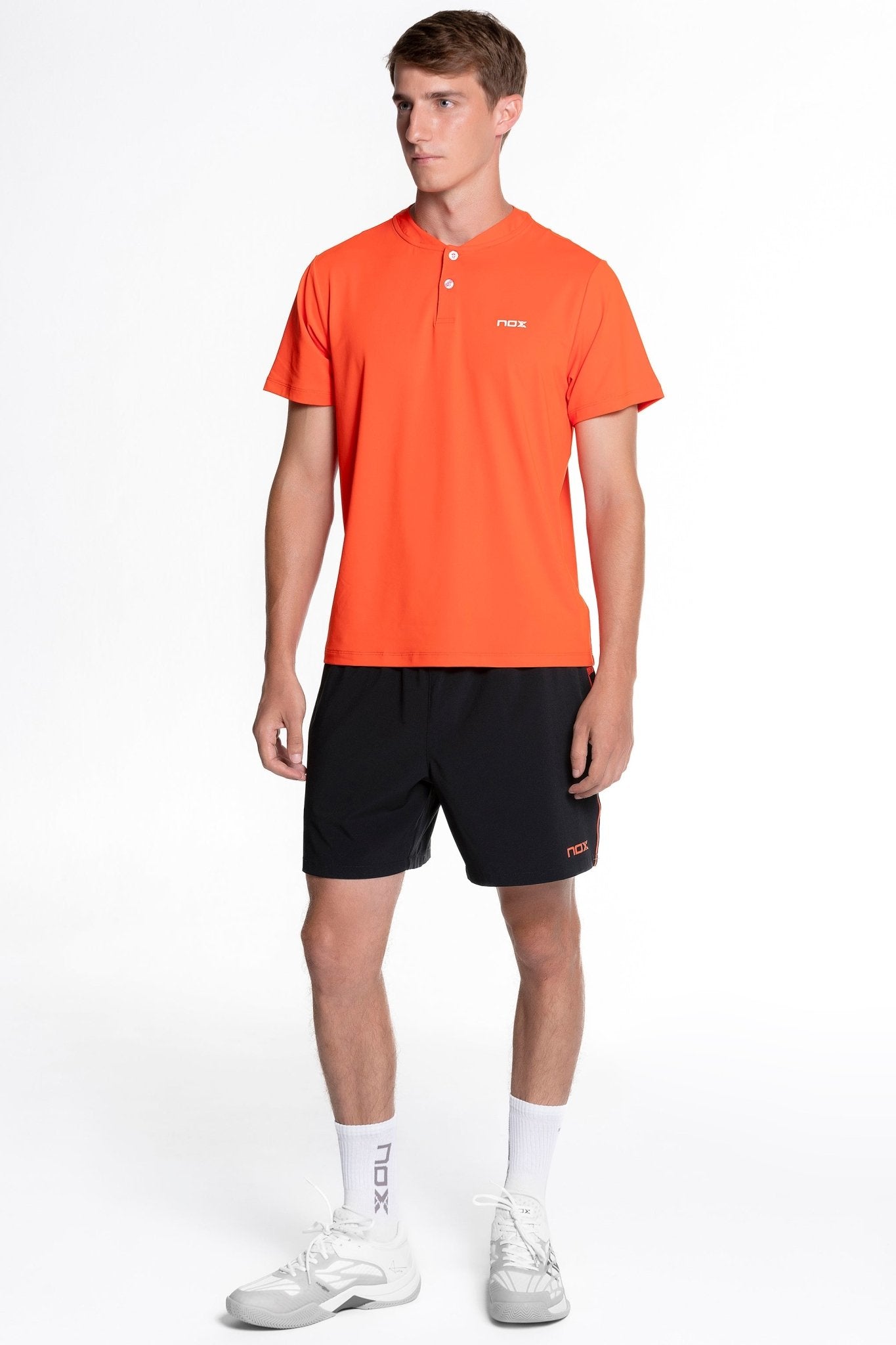 Polo deportivo hombre TEAM REGULAR rojo - NOXpadelPolo