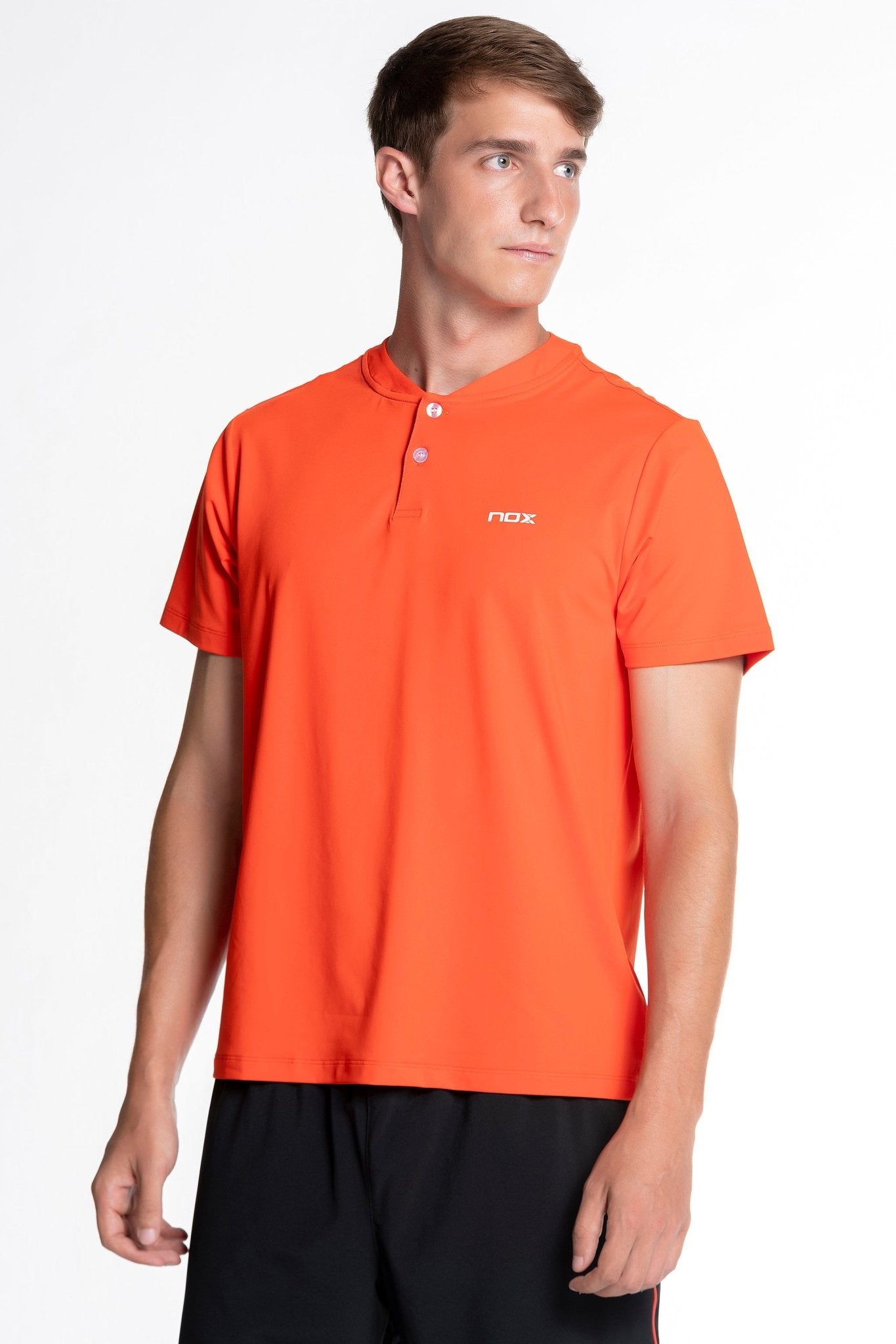 Polo deportivo hombre TEAM REGULAR rojo - NOXpadelPolo