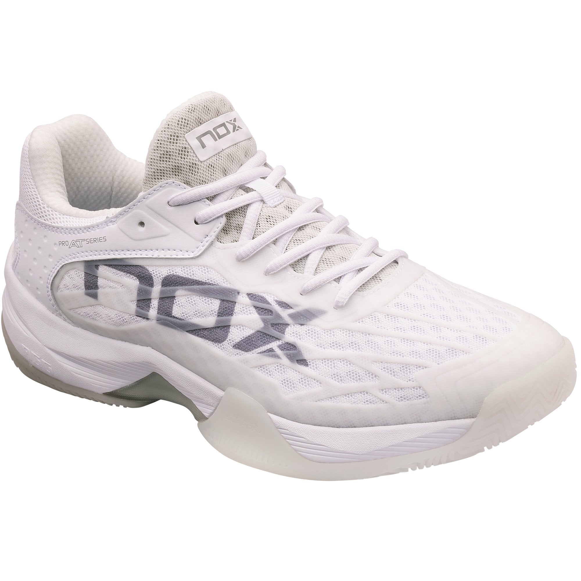 Zapatillas de pádel Nox AT10 LUX Blanco/Gris - NOXat10luxZapatillas
