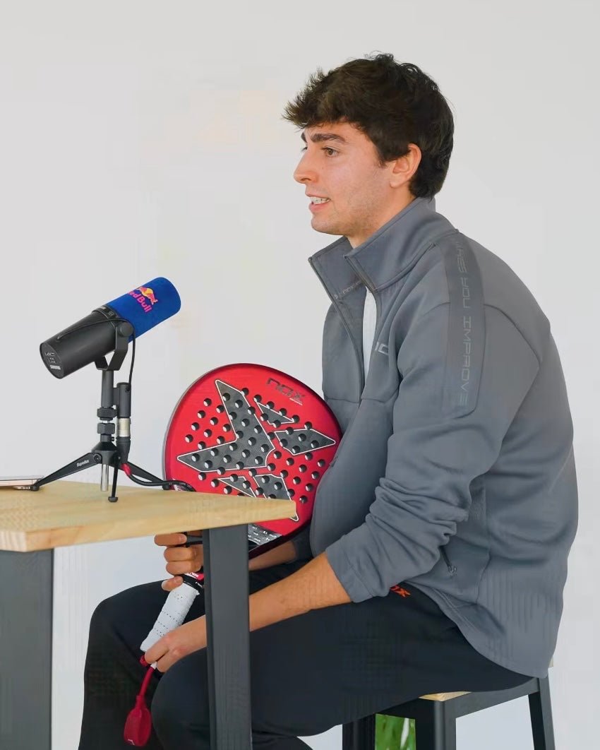 EDU ALONSO HABLA DE SUS INICIOS Y PRESENTA SU PALA SIGNATURE - EL4SET - NOX