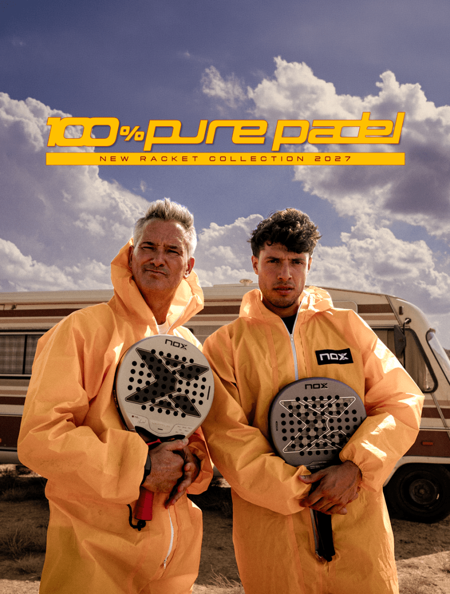 NEW RACKET COLLECTION 2027 - 100% PURE PADEL - NOX