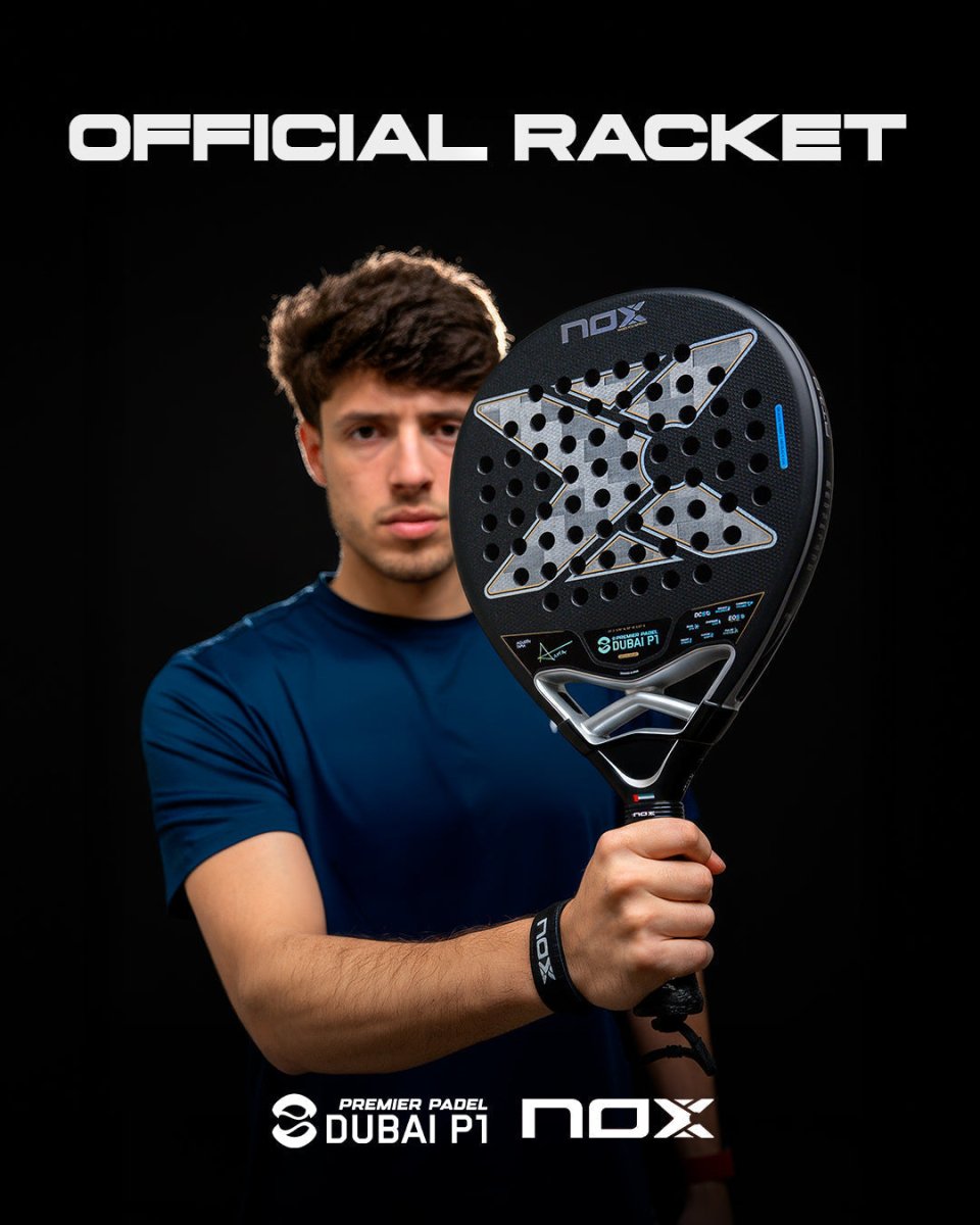 Nox repite como Pala Oficial del Dubai Premier Padel P1 - NOX