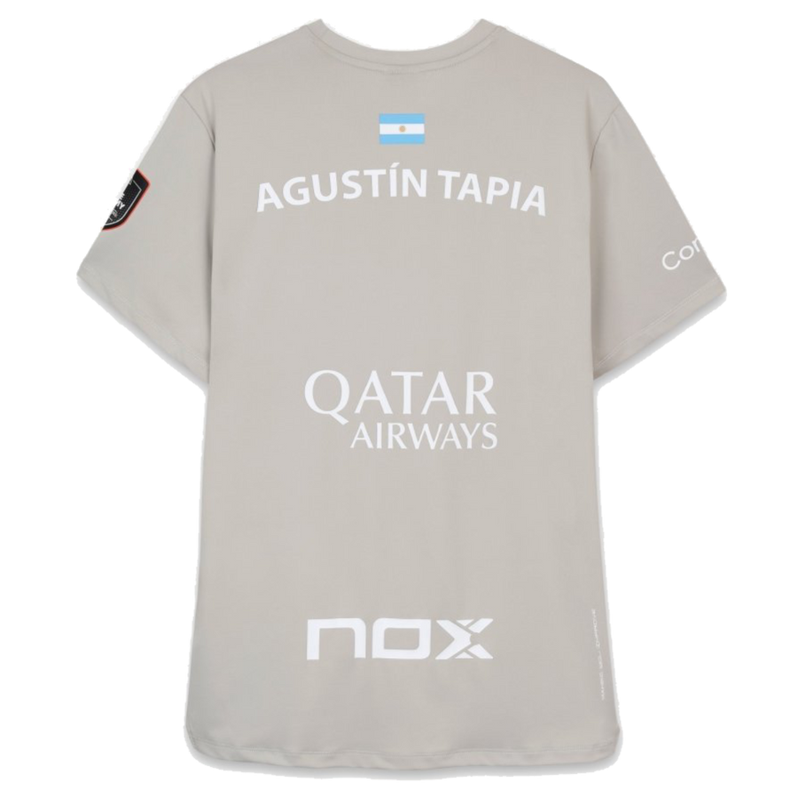 Sponsors AT10 Agustin Tapia Soft Grey T-Shirt 2026
