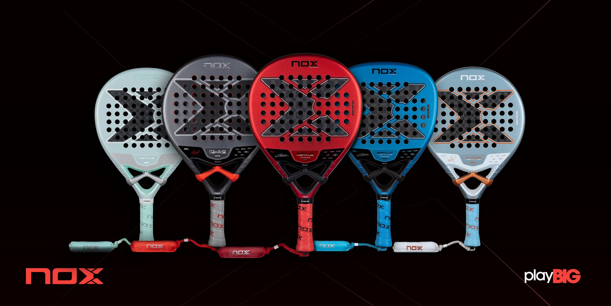NOX. Makes you Improve. Padel and racket sports brand