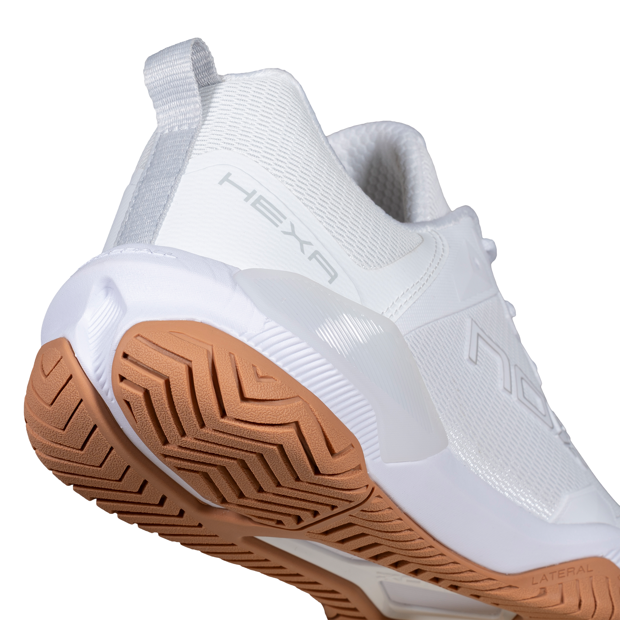 Zapatilla de Pickleball LUX HEXA White/Gum Rubber