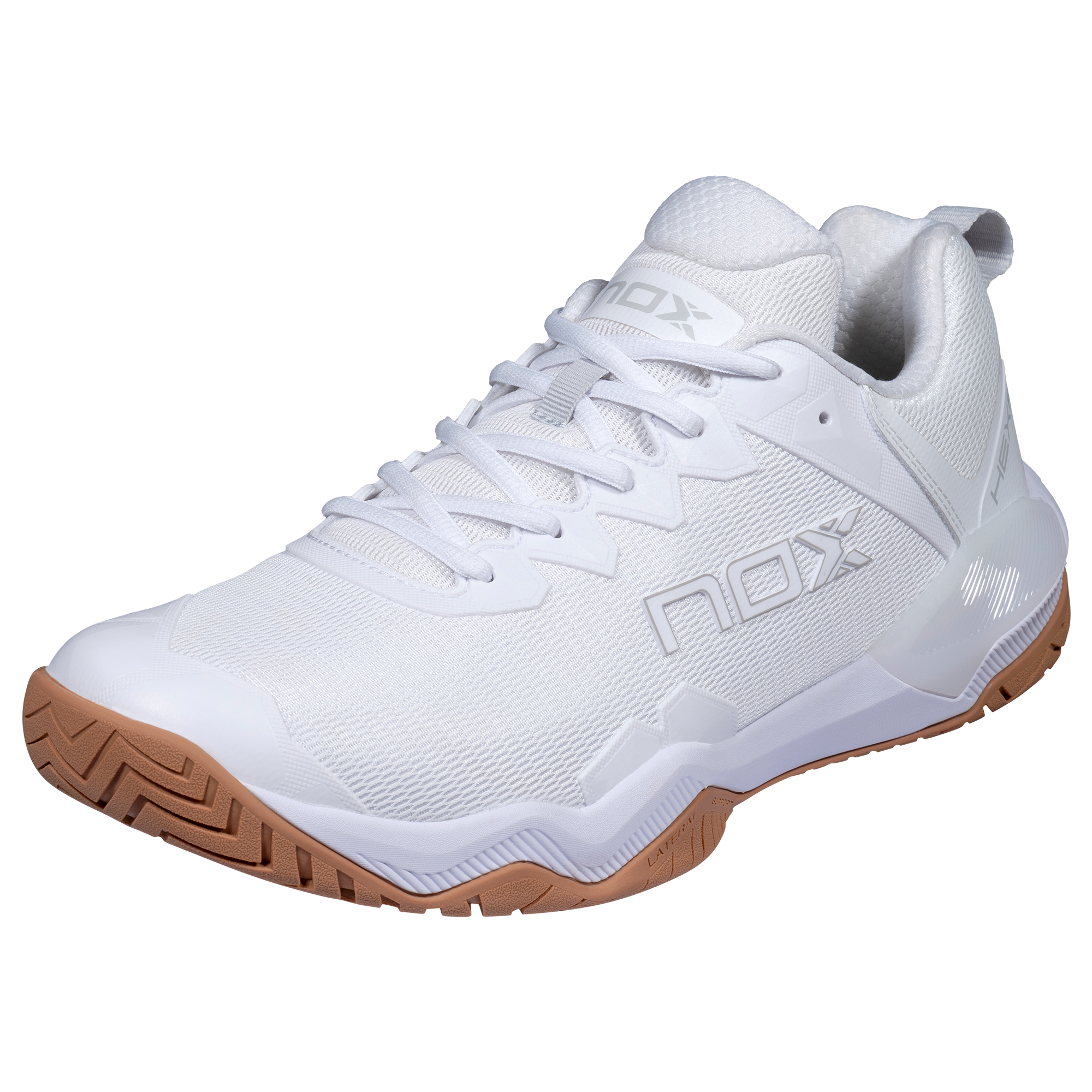Zapatilla de Pickleball LUX HEXA White/Gum Rubber