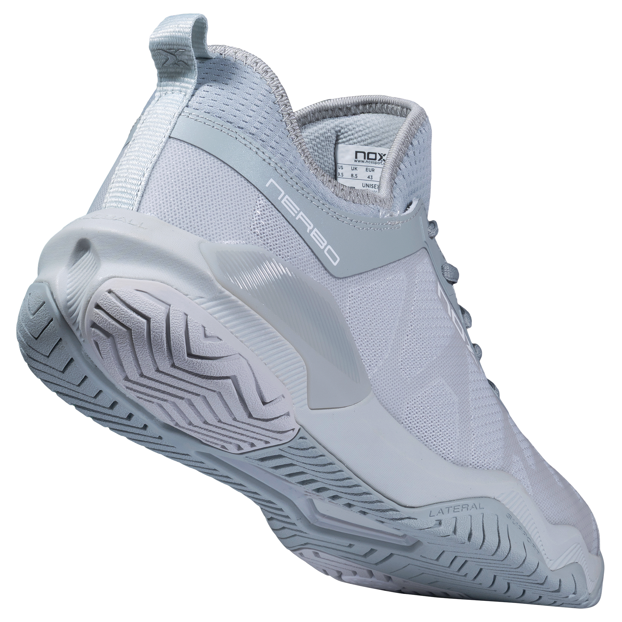Zapatilla de Pickleball LUX NERBO Lunar Rock/High Rise