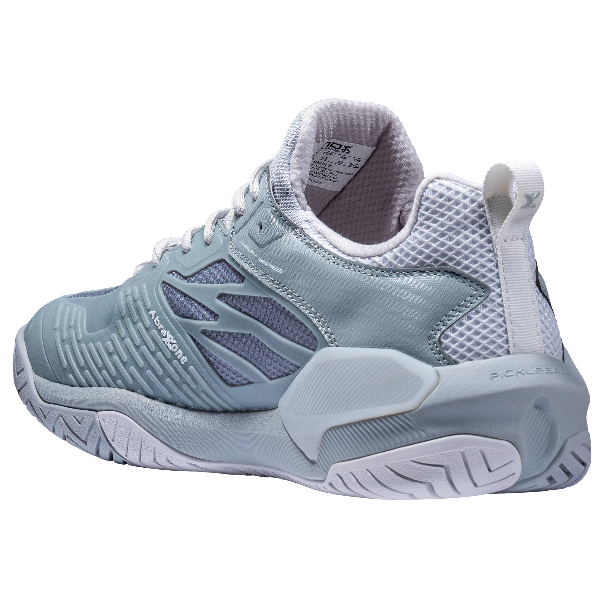 Zapatillas de Pickleball LUX TEMPO Ultimate Grey/White