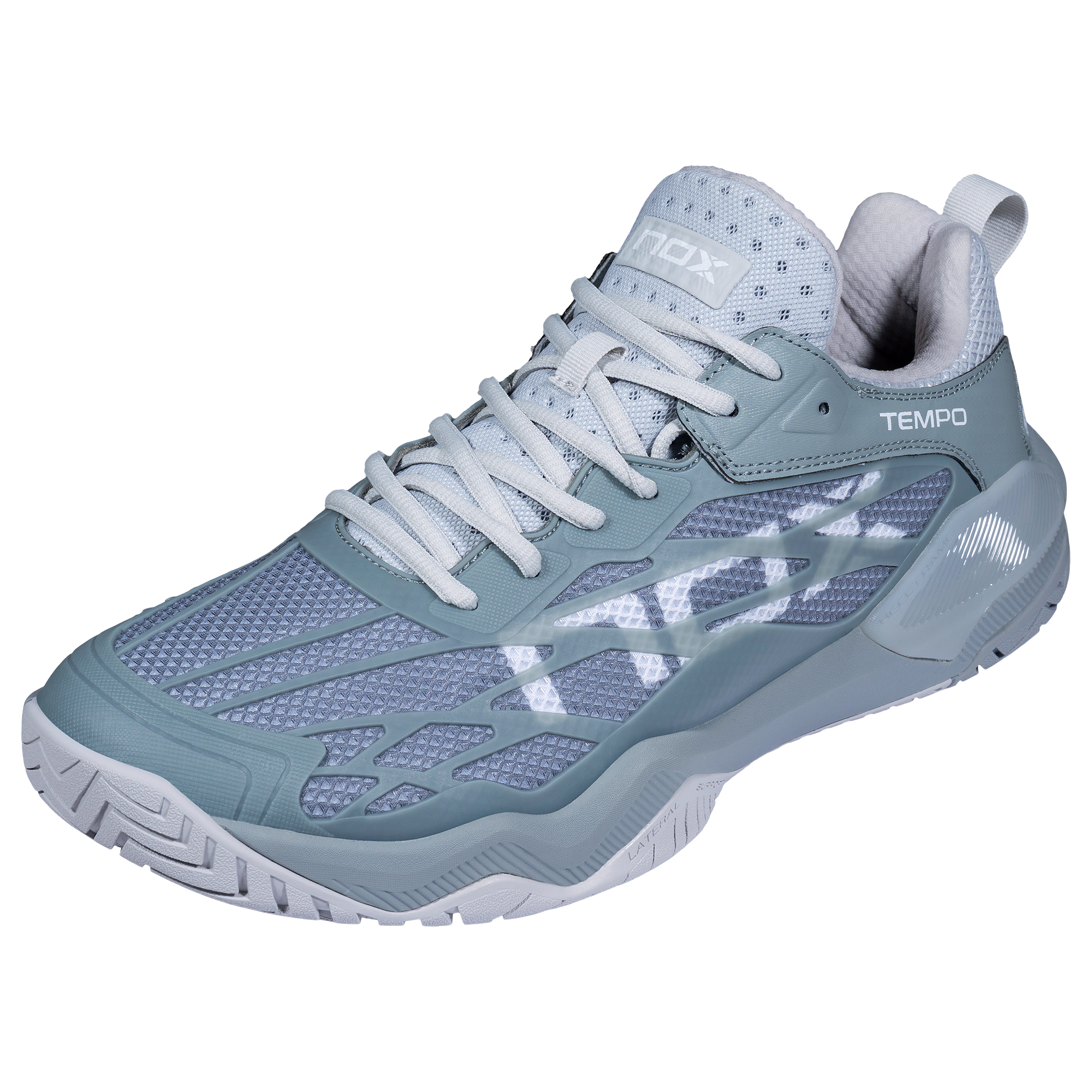 Zapatillas de Pickleball LUX TEMPO Ultimate Grey/White